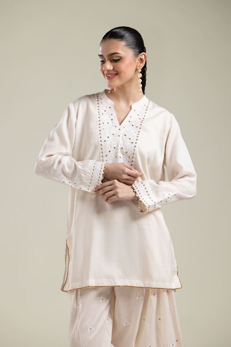 Short V-Neck Kurta
