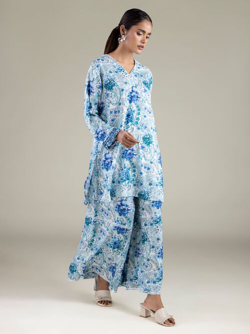 Relaxed Floral Pants