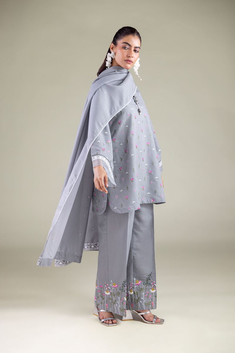 Floral Draped Dupatta