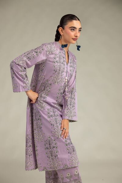 Floral Longline Kurta, image 1