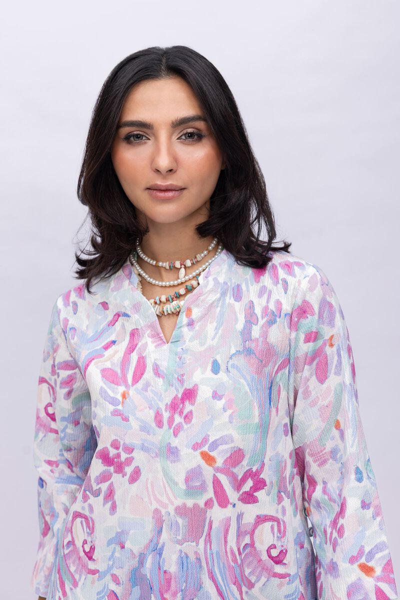 Abstract Cotton Kurta