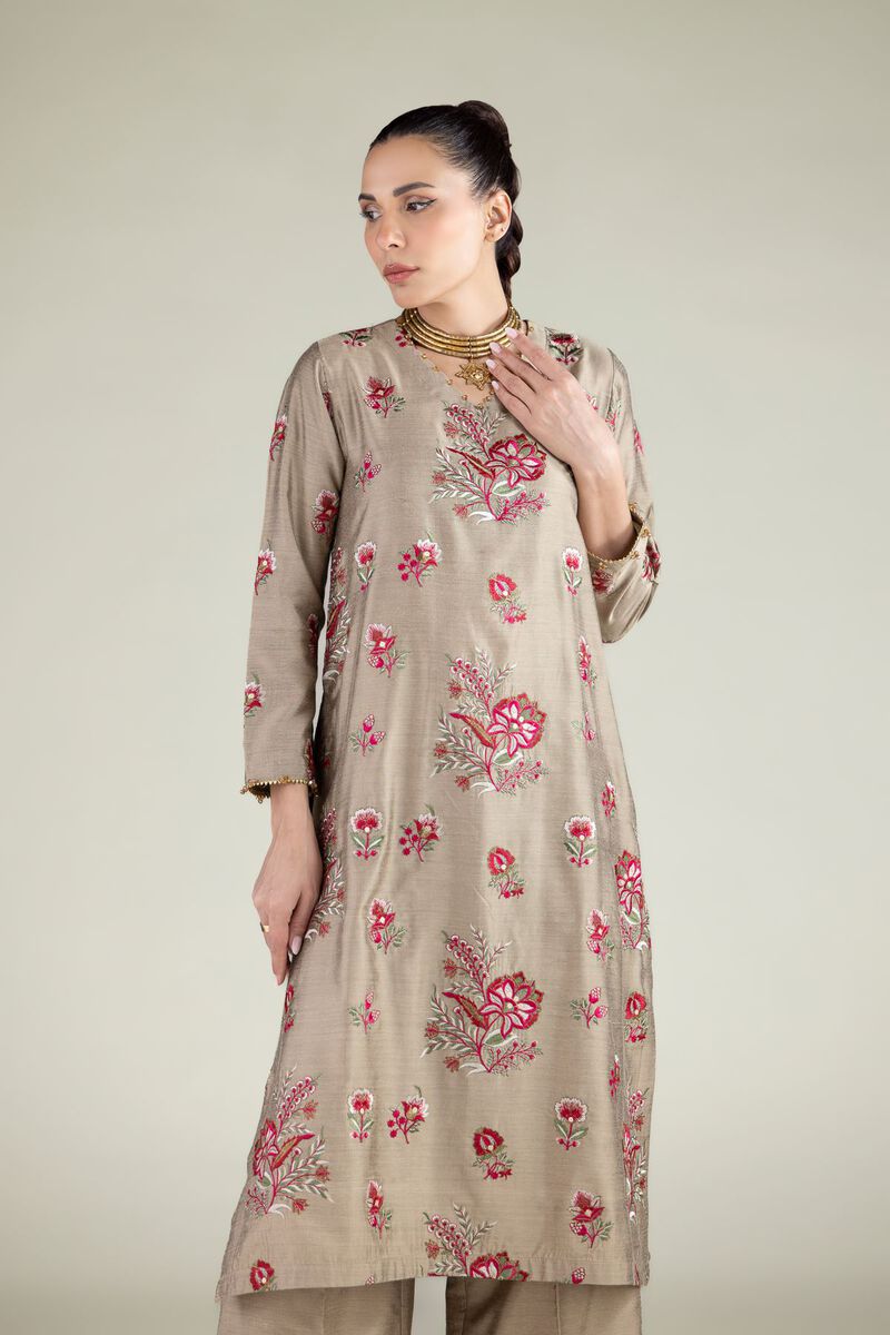 Floral Longline Kurta