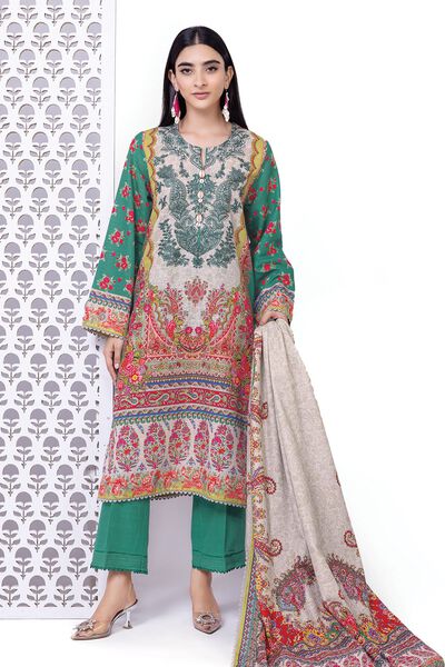 Embroidered | Khaddar | Fabrics 3 Piece | PKR 3,000
