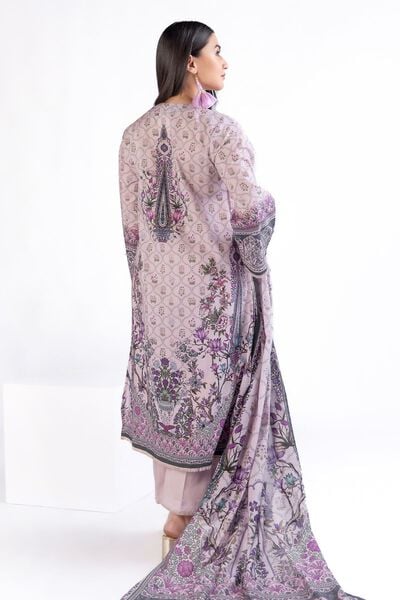 Printed | Slub Lawn | Fabrics 3 Piece | PKR 3,750