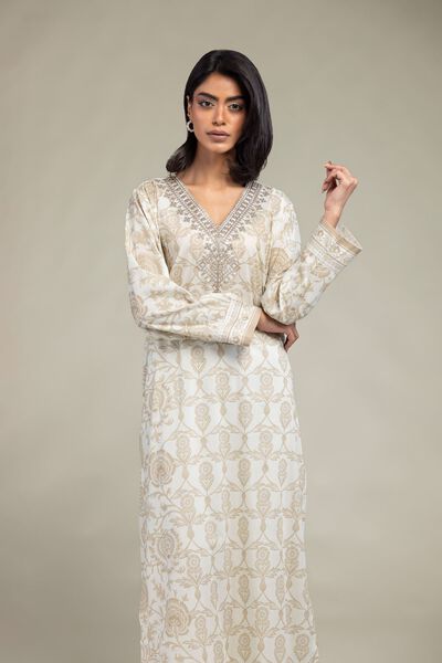 Floral Longline Kurta