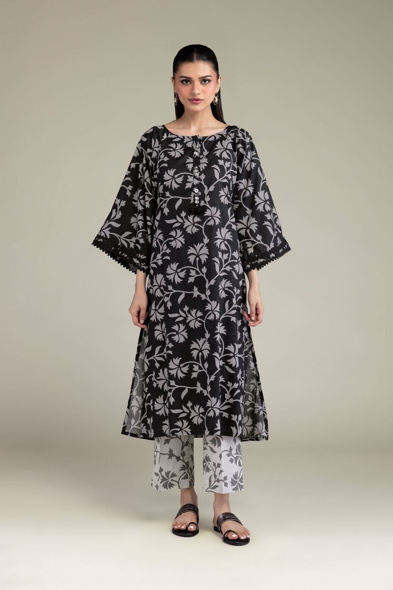 Floral Cotton Pants view 2