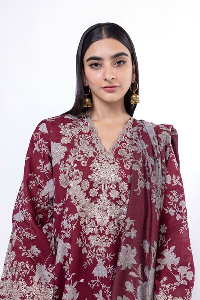 Embroidered | Khaddar | Fabrics 3 Piece | PKR 4,800