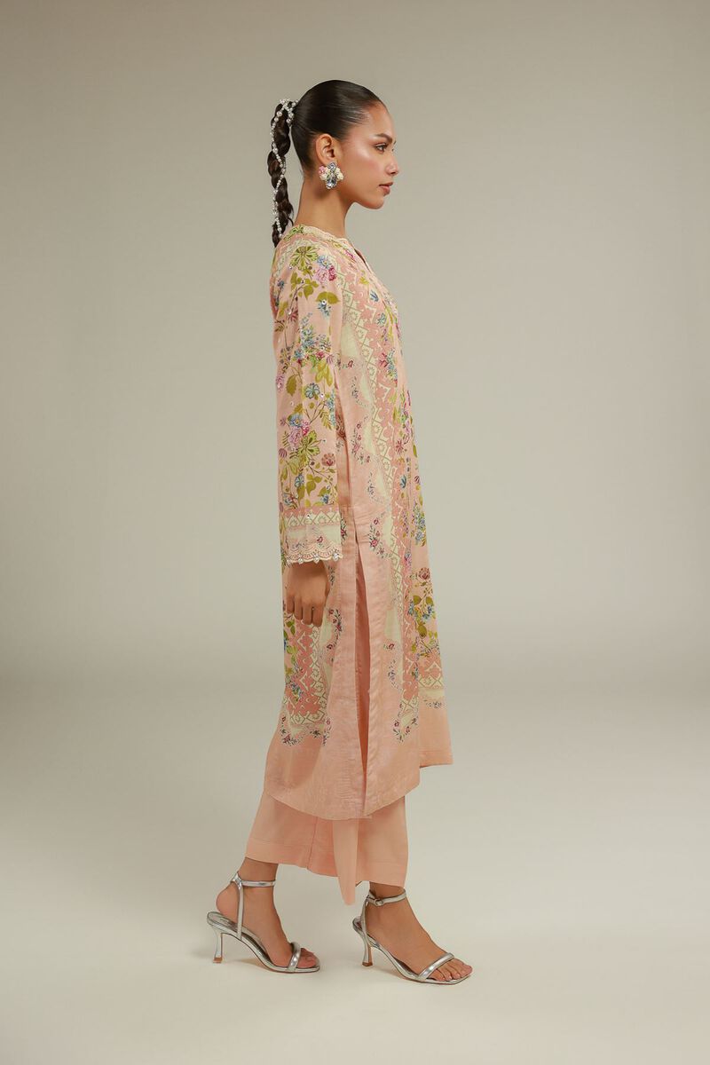 Floral Longline Kurta
