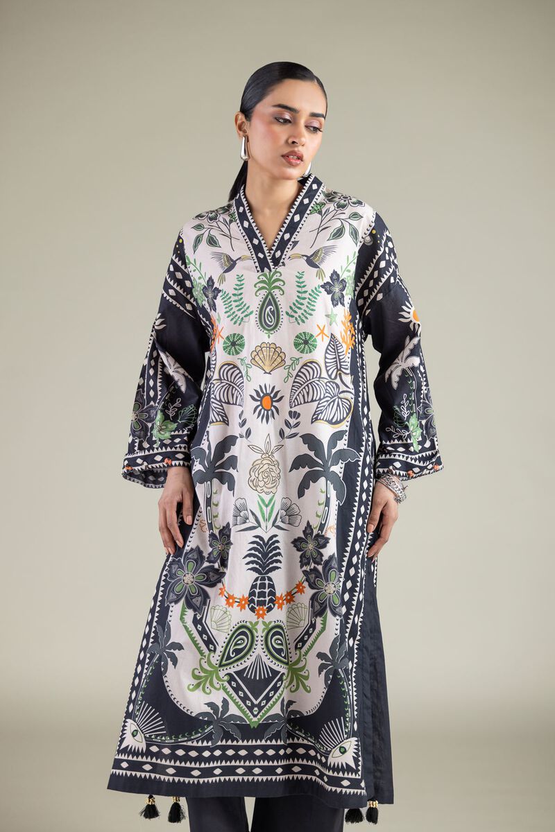 Printed Cambric Kurta
