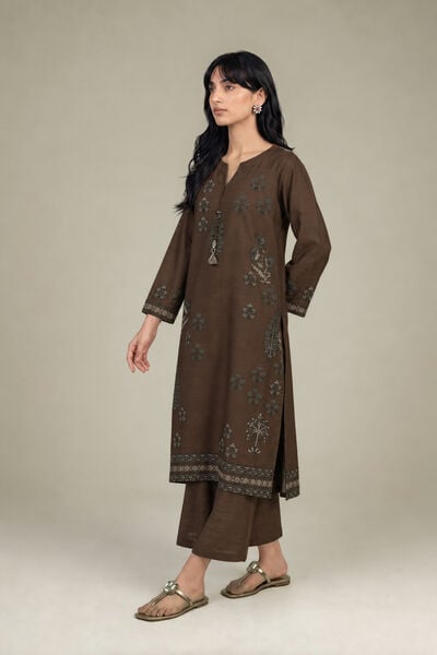 Printed Light Khaddar Pants