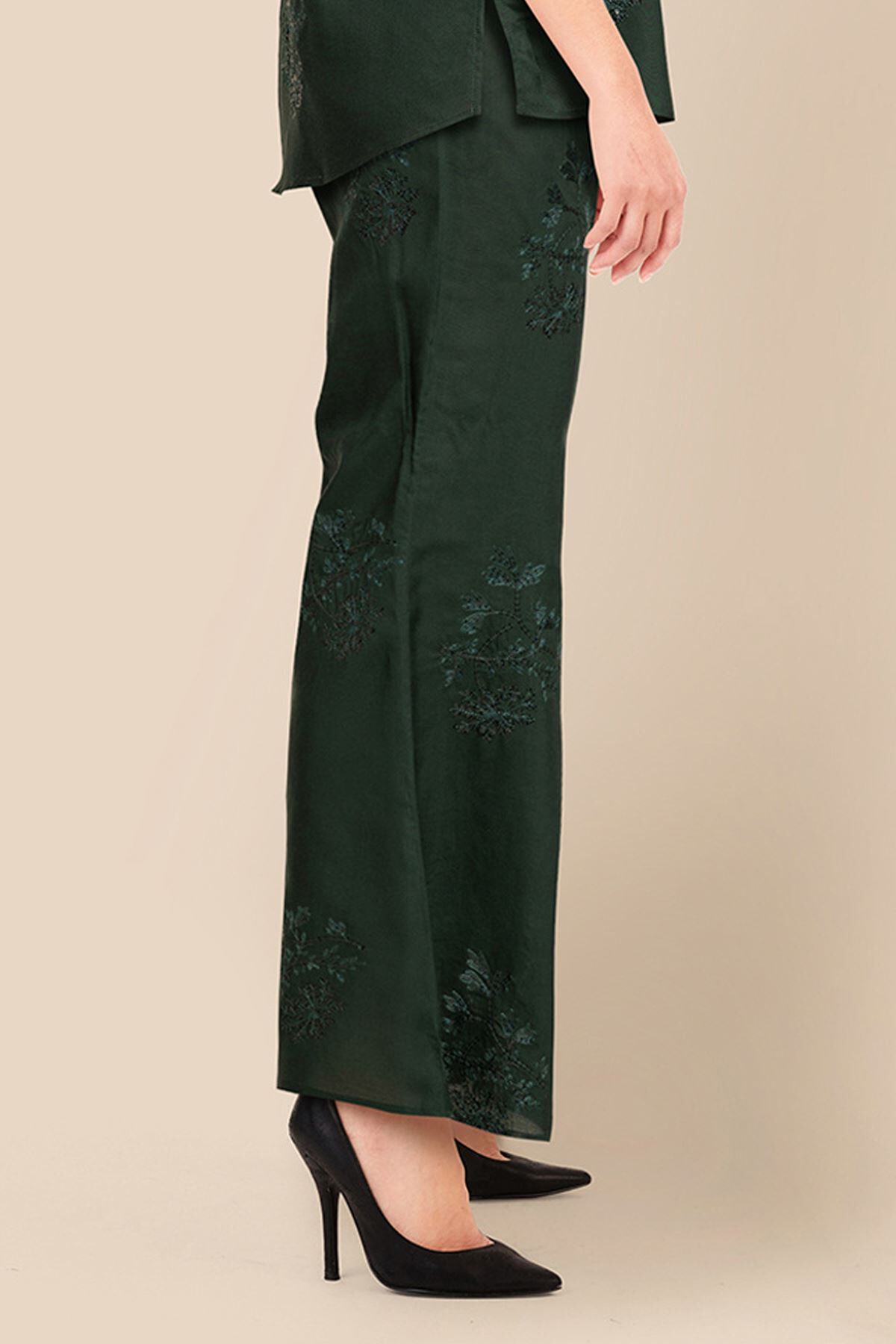 Trousers Embroidered