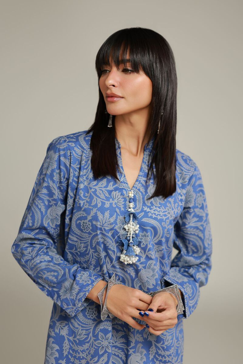 Floral Longline Kurta