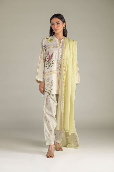 Printed Cambric Shalwar, image 1