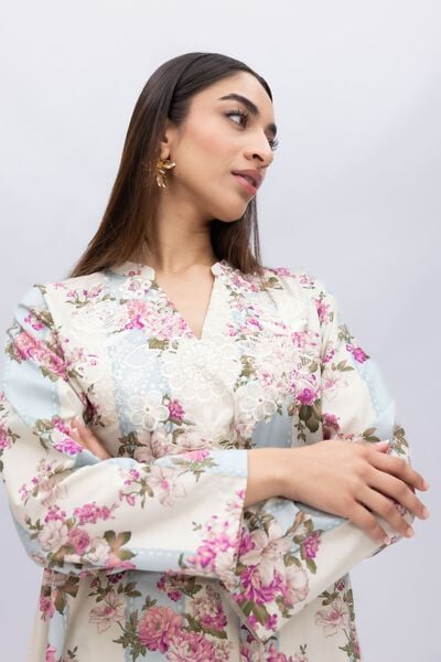 Embroidered | Cotton Viscose | Kurta | PKR 4,700