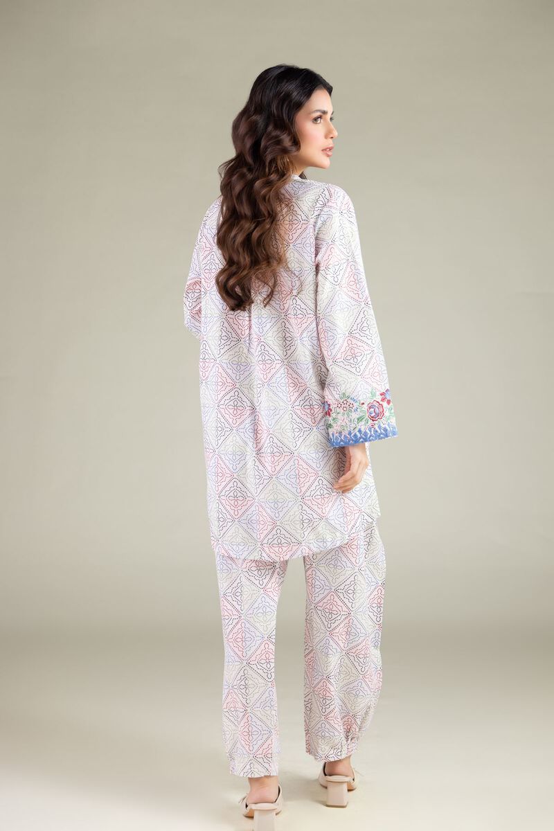 Geometric Tassel Kurta