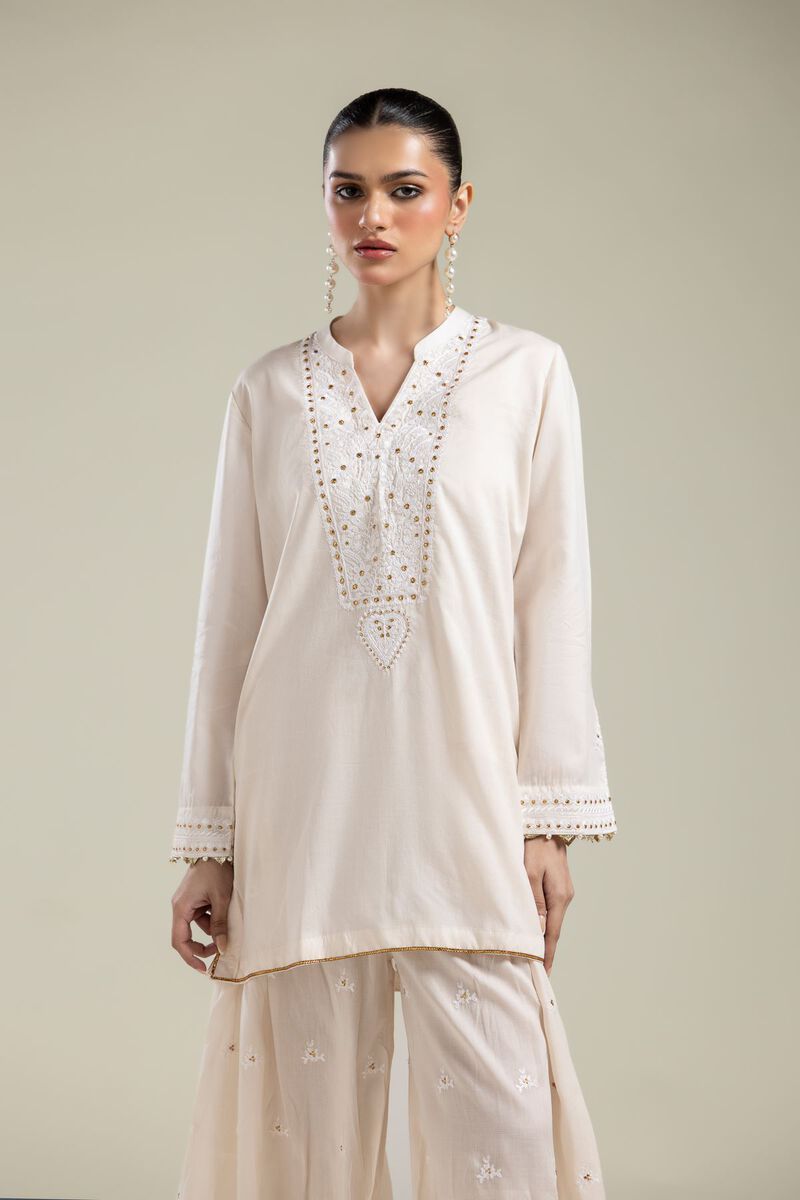 Short V-Neck Kurta