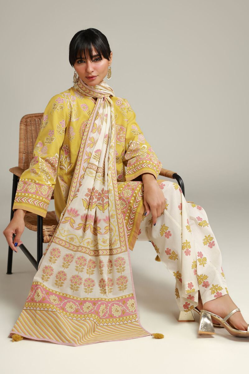 Printed Lawn Dupatta