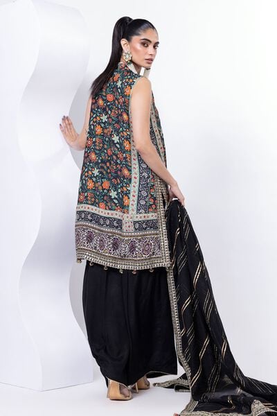 Embroidered | Viscose Raw Silk | Fabrics 3 Piece | PKR 7,500