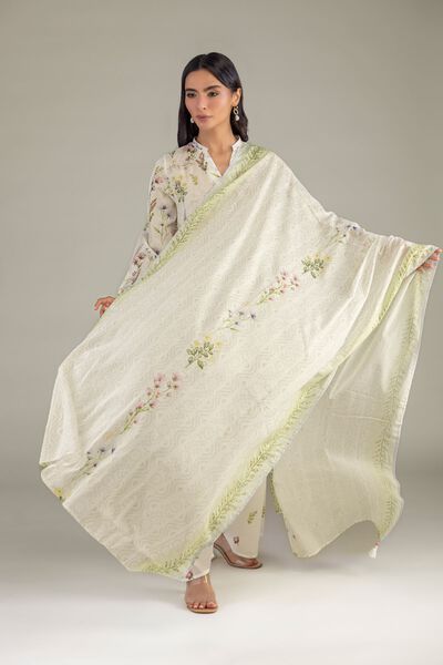 dupatta swadeshi khadi dress