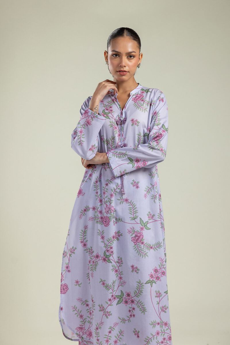 Floral Longline Kurta view 2