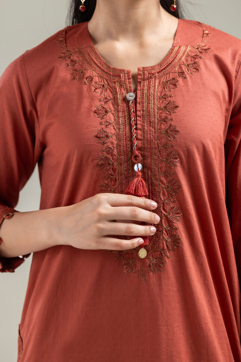 Solid Longline Kurta