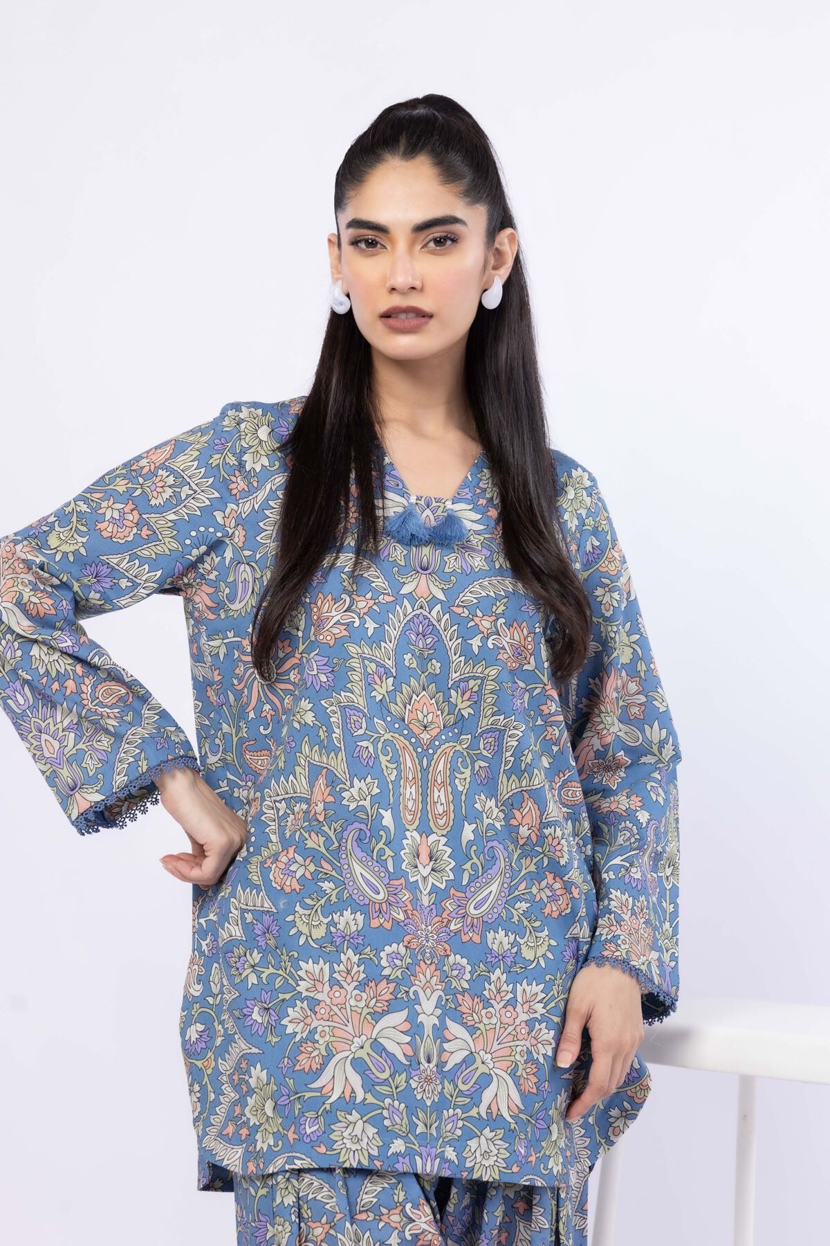 Buy Kurta | 0.0 N/A | OTD4-EX25-06TA-VG_MULTI | Khaadi Pakistan