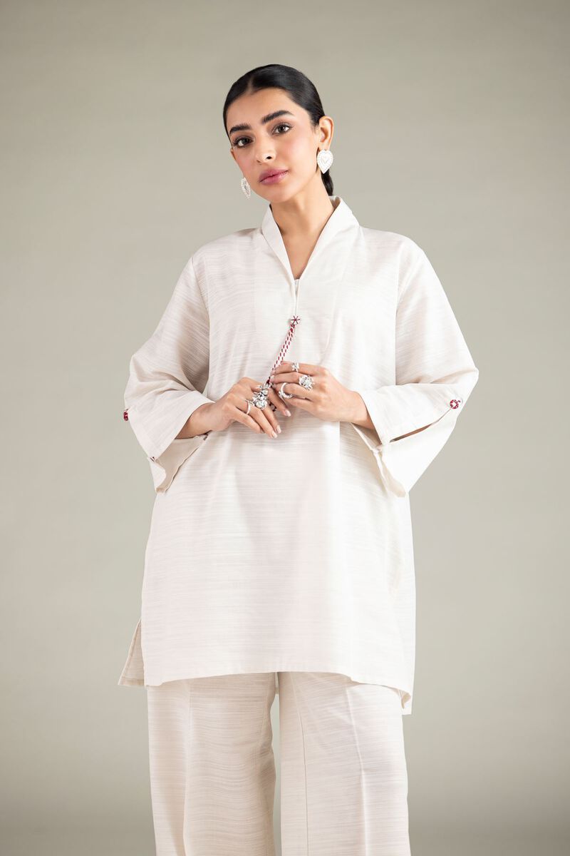 Short Drawstring Kurta