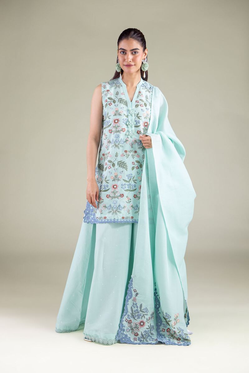Floral Embroidered Dupatta