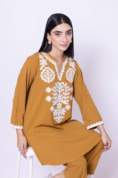 Embroidered | Georgette
            
        Kurta