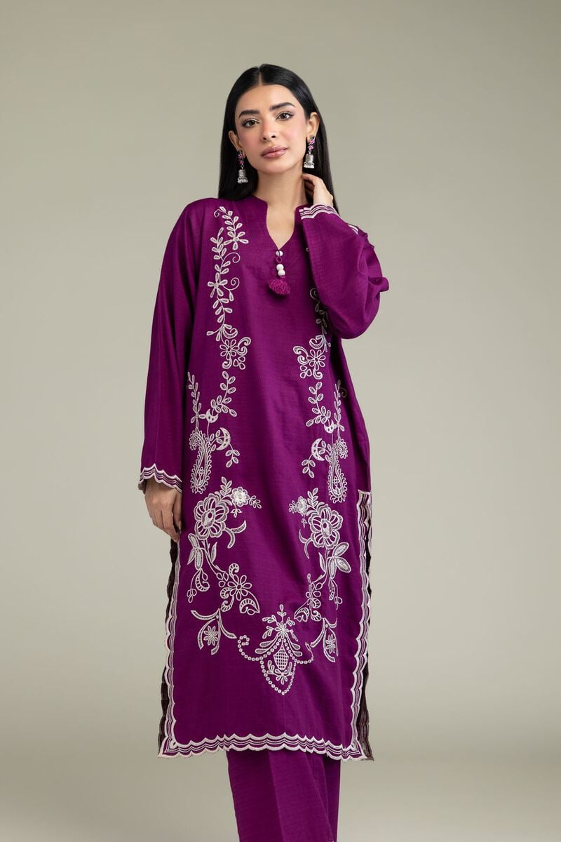 Floral Longline Kurta