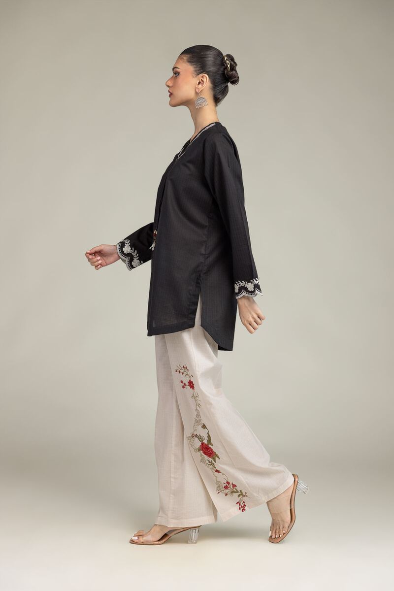 Cotton Floral Pants