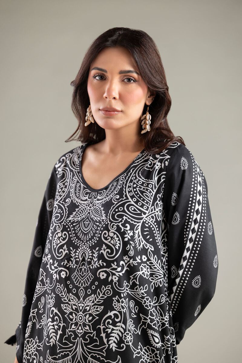 Paisley V-Neck Kurta
