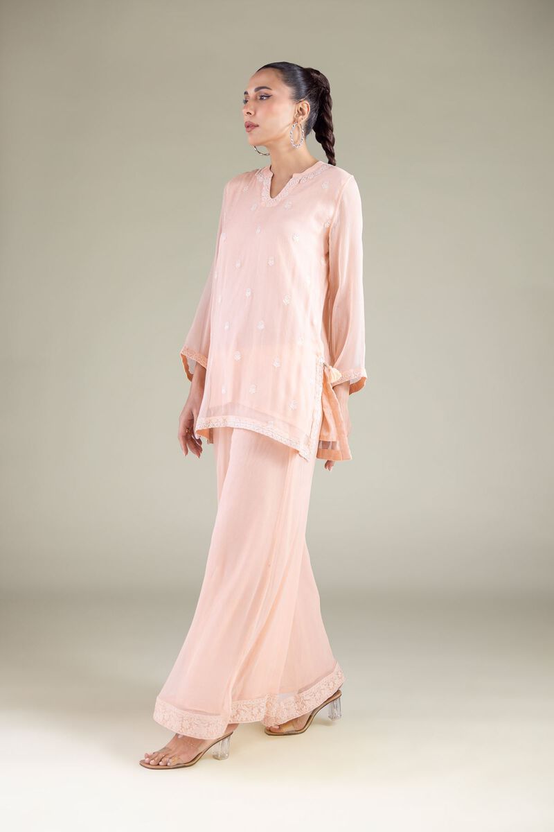 Floral Threadwork Kurta