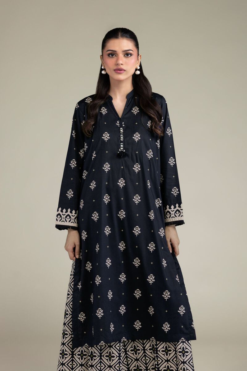 Long V-Neck Kurta
