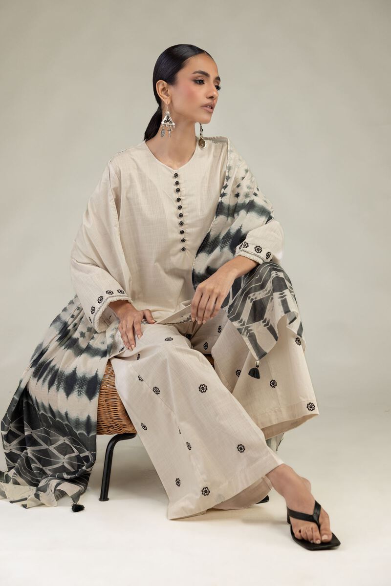 Textured Lawn Dupatta