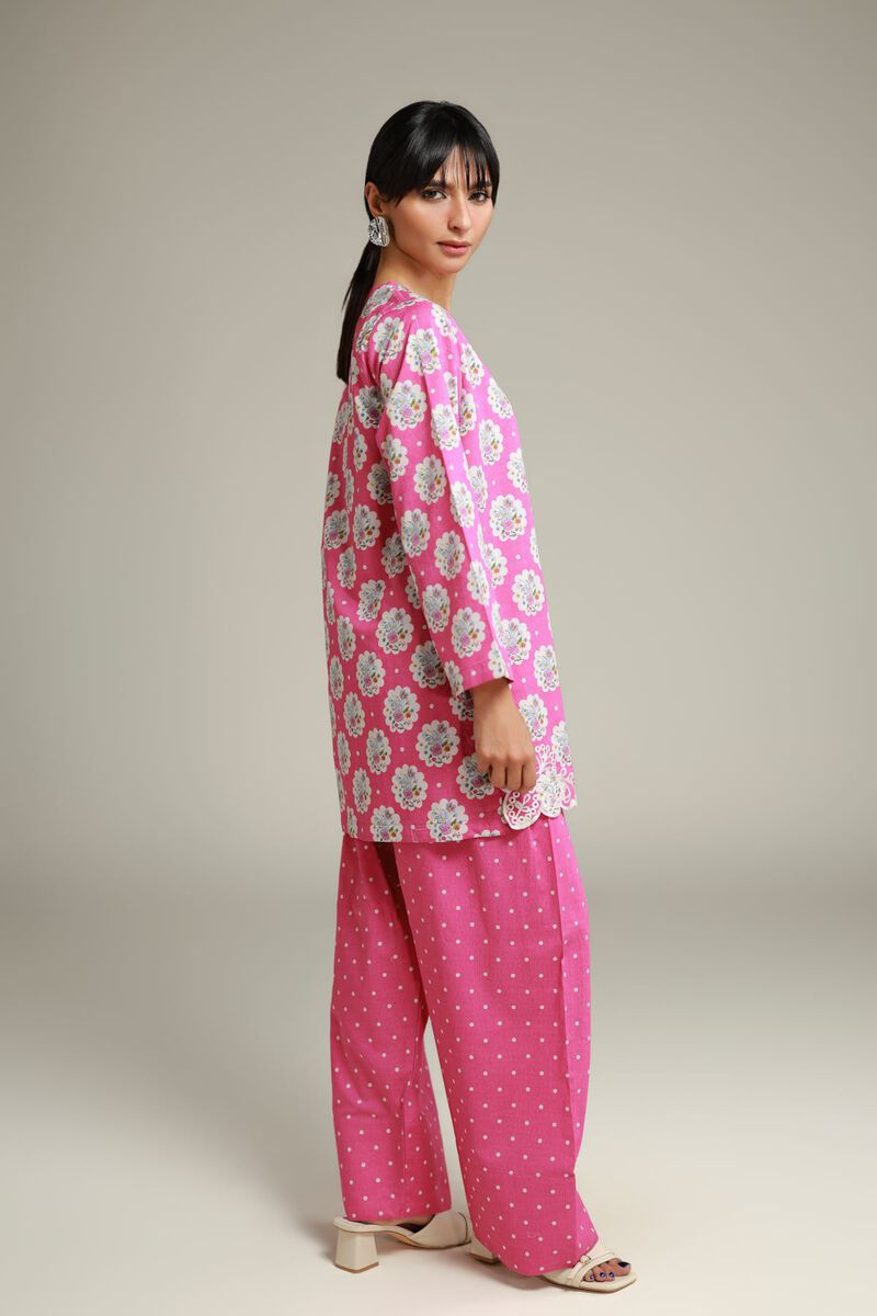 Floral Pink Kurta