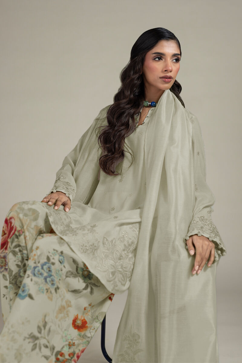 Tailored Silk Suit