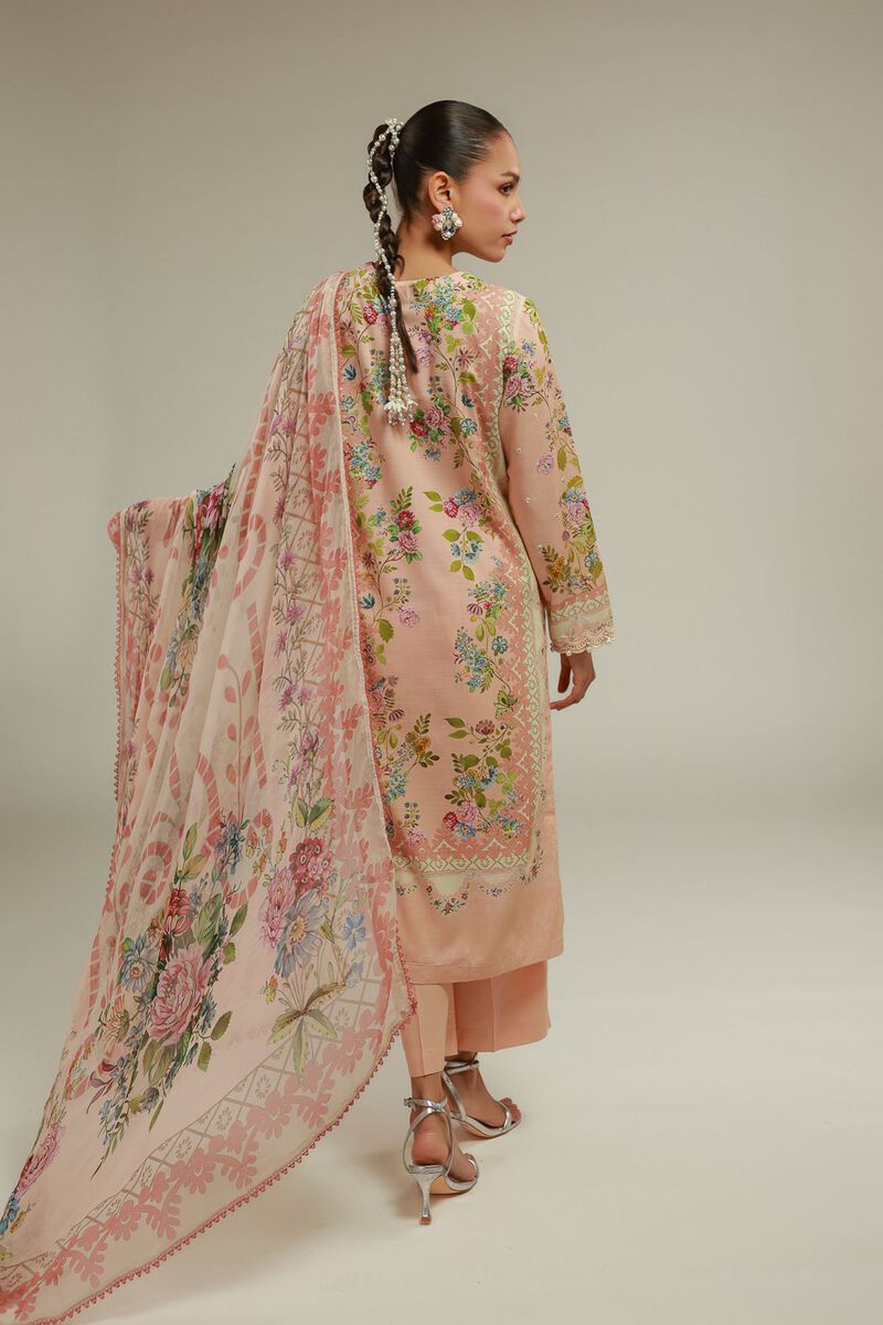 Floral Draped Dupatta