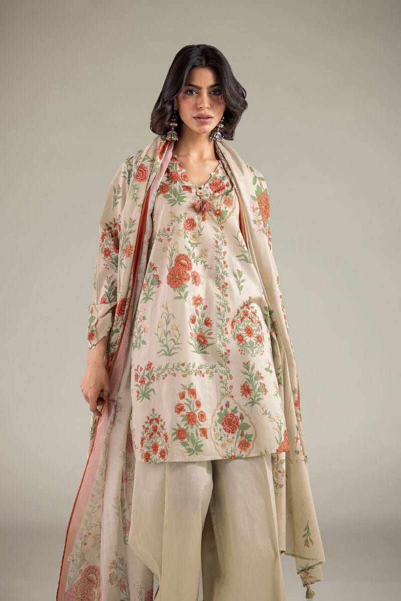 Lawn 3-Piece Tailored