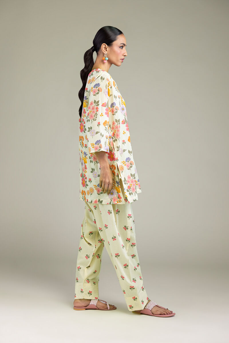 Floral Cambric Shalwar