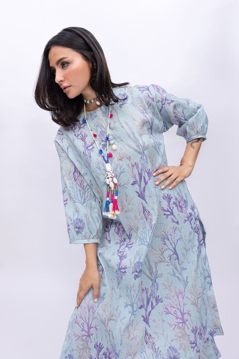 Floral Longline Kurta