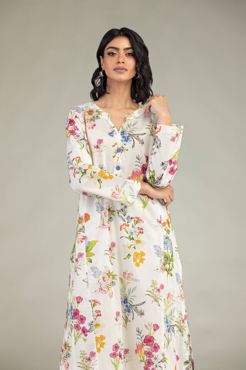 Floral Longline Kurta