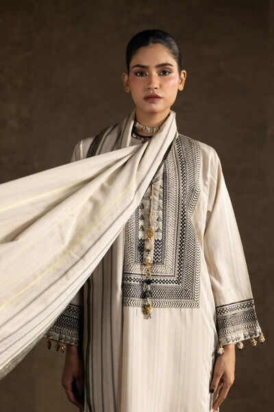 Yarn Dyed Handwoven Dupatta