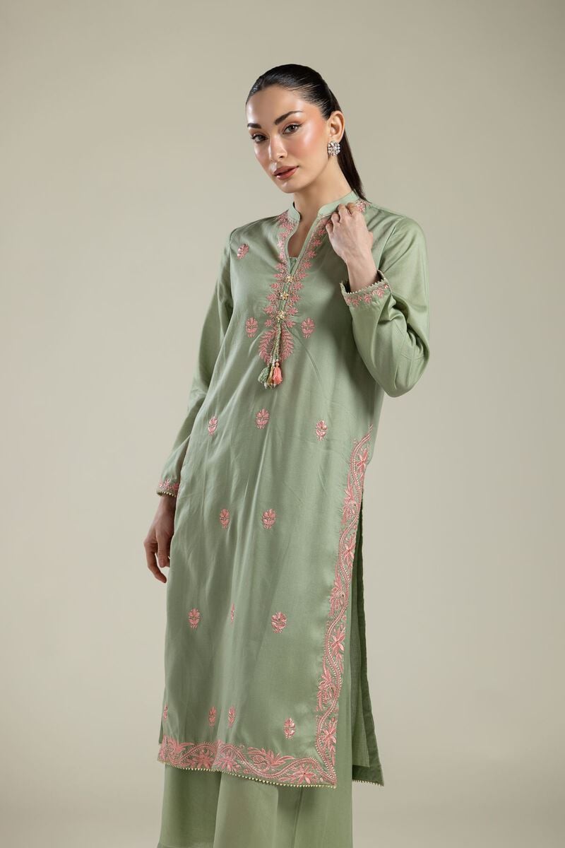 Long Mint Kurta