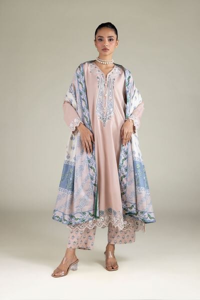 Floral Straight Pants, image 1