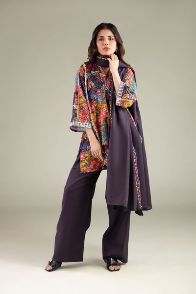 Solid Straight Shalwar, image 1