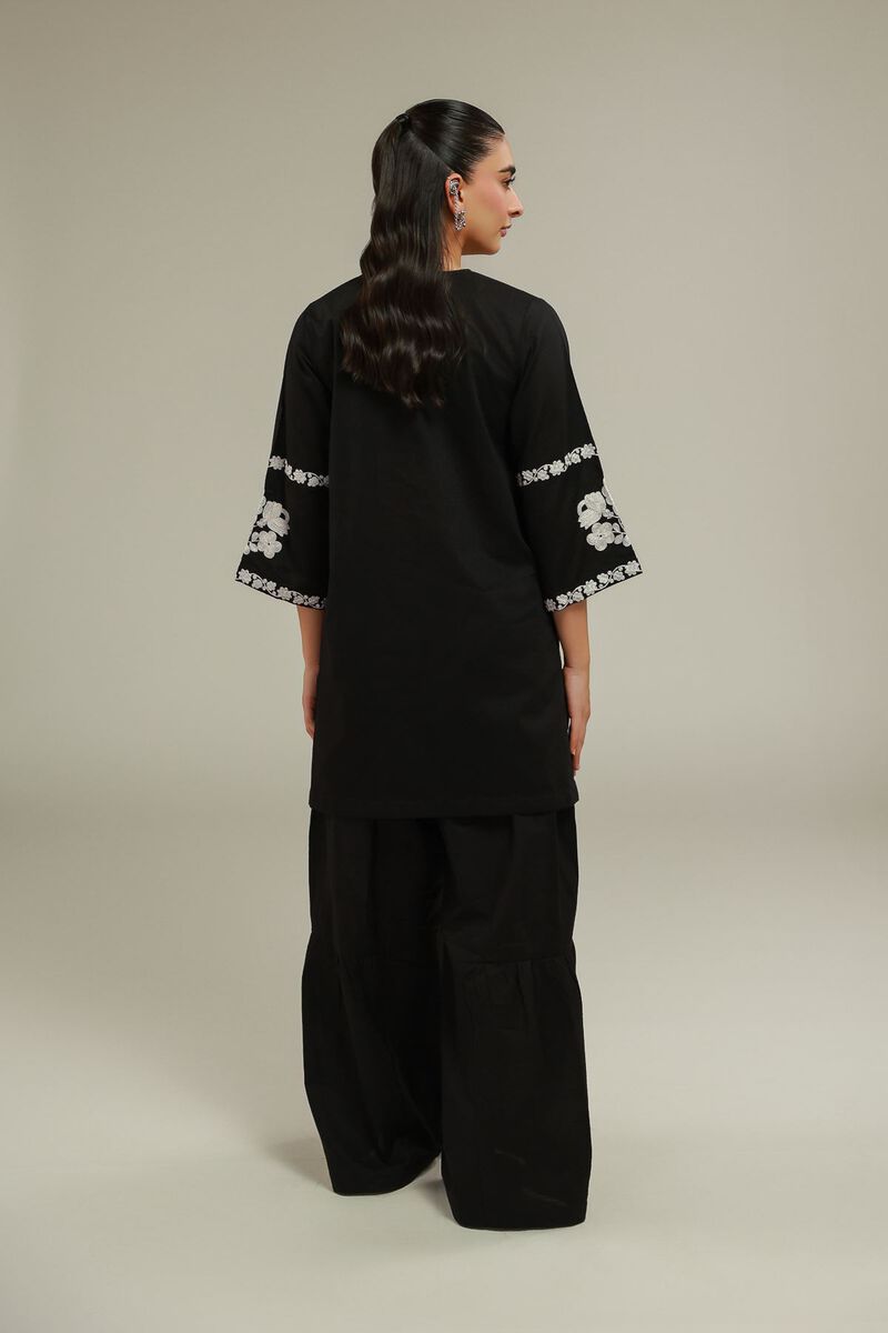 Floral Drawstring Kurta