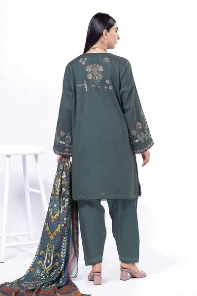 Embroidered | Crosshatch | Fabrics 3 Piece | PKR 4,800