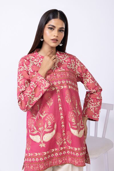 Printed | Crosshatch Poplin | Kurta | PKR 2,000