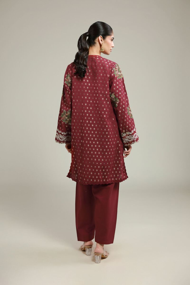 Maroon Tailored Suit